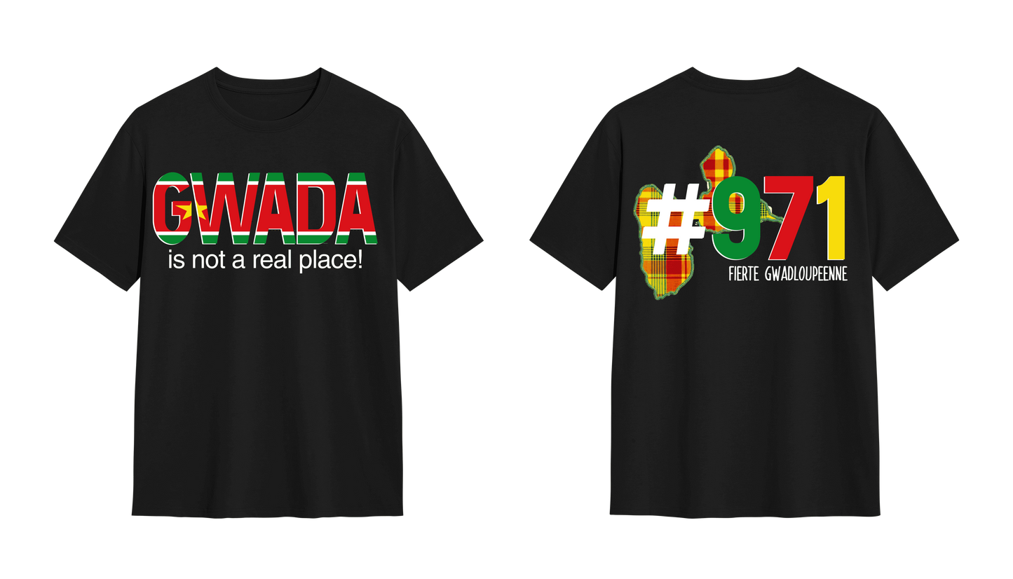 GWADA #971 T-Shirt | Fierté Guadeloupéenne Edition